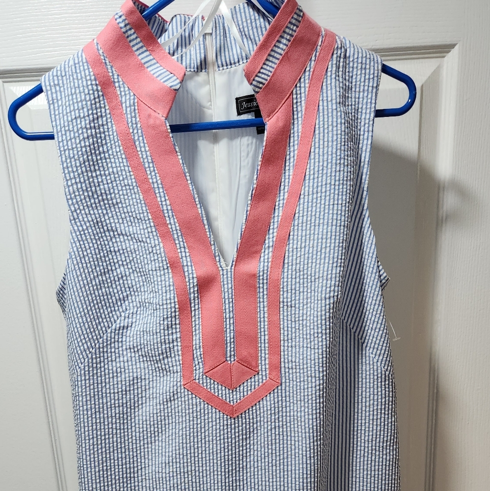 Jessica Harvard dress